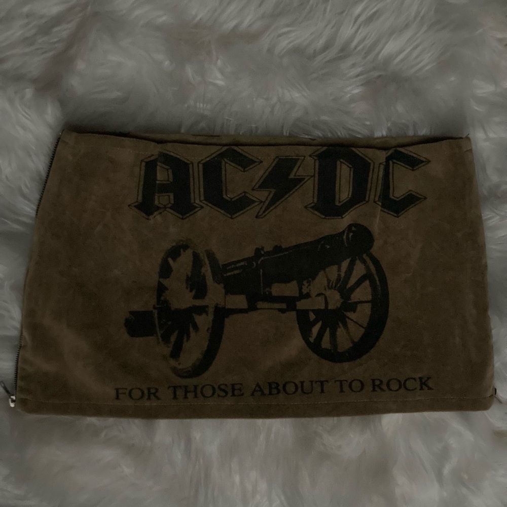 Glamhead ACDC mini skirt